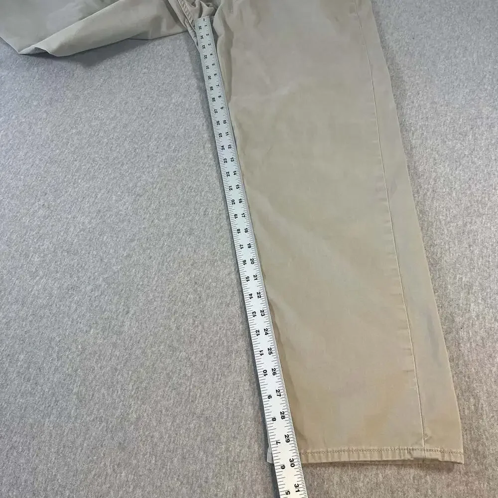 Banana Republic Straight Leg Khaki Casual Pants, Men’s35x32
